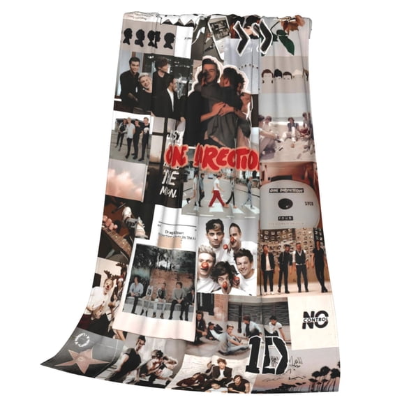 One Direction Throw Blanket, Lightweight, Soft & Easy to Fold, Perfect for Home and On-the-Go 50x40