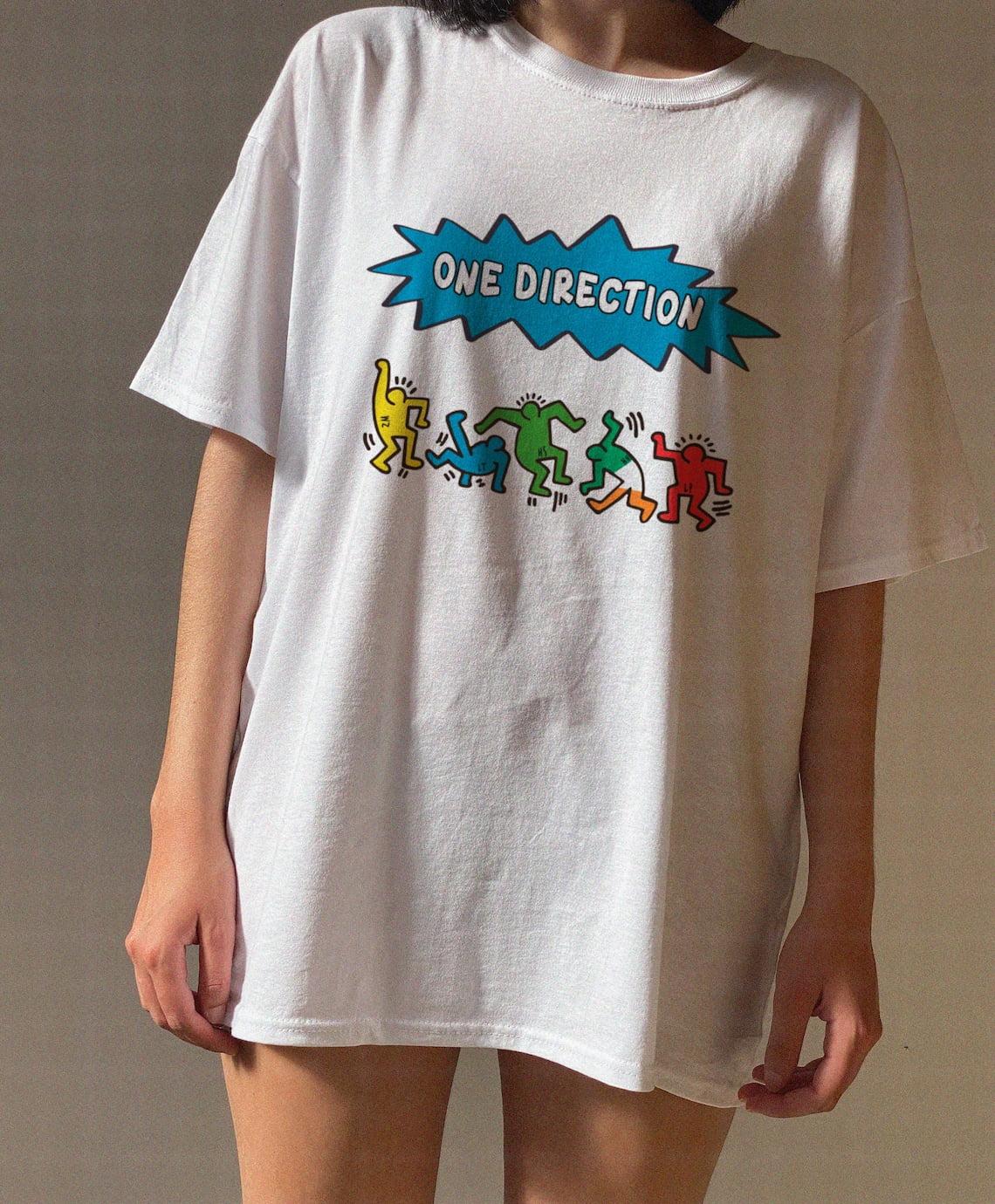T-shirt One Direction Tour Coton Lourd Unisexe - Taille S à 5XL, Personnalisable