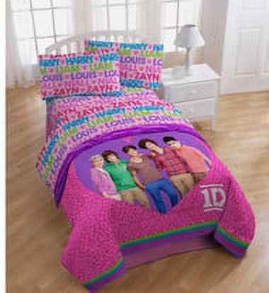 One Direction Twin Sheet Set Bedding Walmart