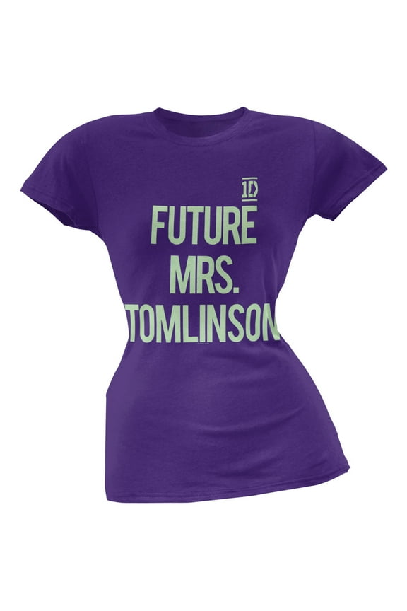 Women's Juniors Future Mrs. Tomlinson Short Sleeve T Shirt