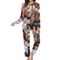 thumbnail image 1 of One Direction Women's Pajama Sets Long Sleeve Pajamas Top And Pants Sleepwear Nightwear Soft Pjs Lounge Sets, 1 of 8