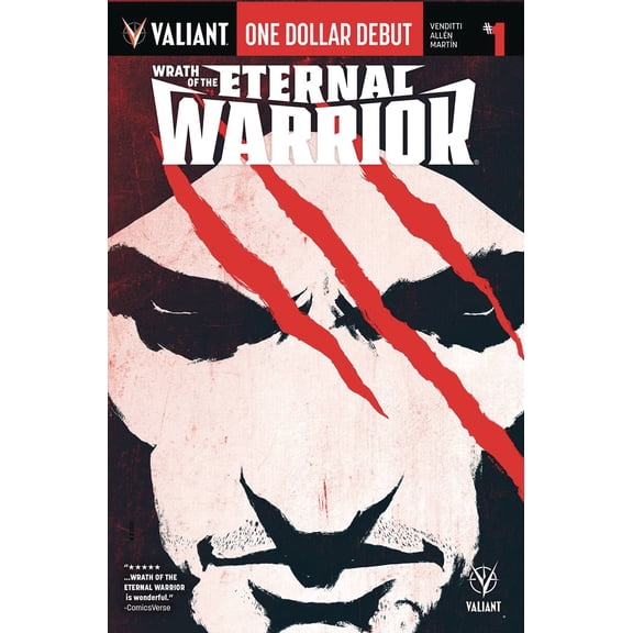 One Dollar Debut Wrath Eternal Warrior #1 Valiant Entertainment Llc Comic Book