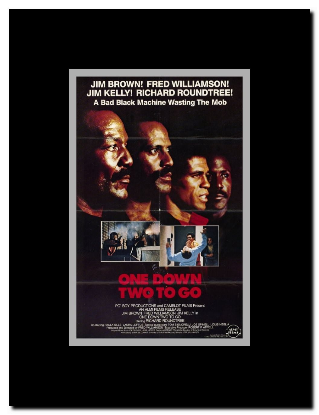 One Down Two to Go! Framed Movie Poster