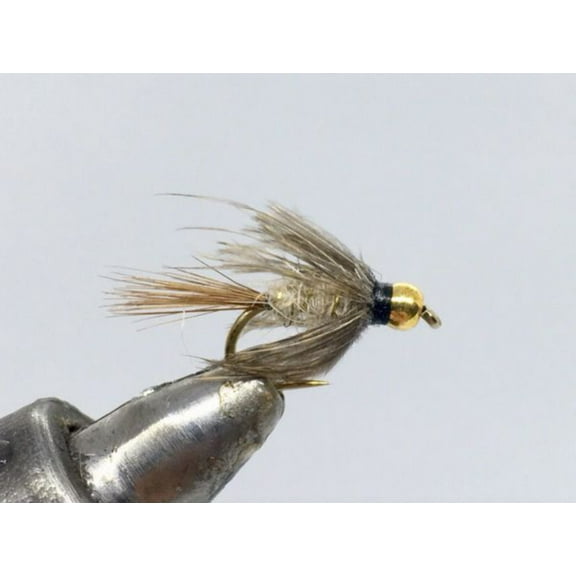 One Dozen (12) - Beadhead Hare's Ear Soft Hackle - Nymph