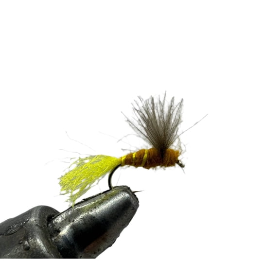 One Dozen (12) - CDC Sulphur - Sparkle Dun - Variant- Dry Fly