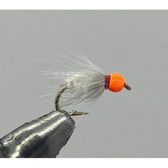 One Dozen (12) - Firebead Ray Charles Soft Hackle - Grey - Nymph