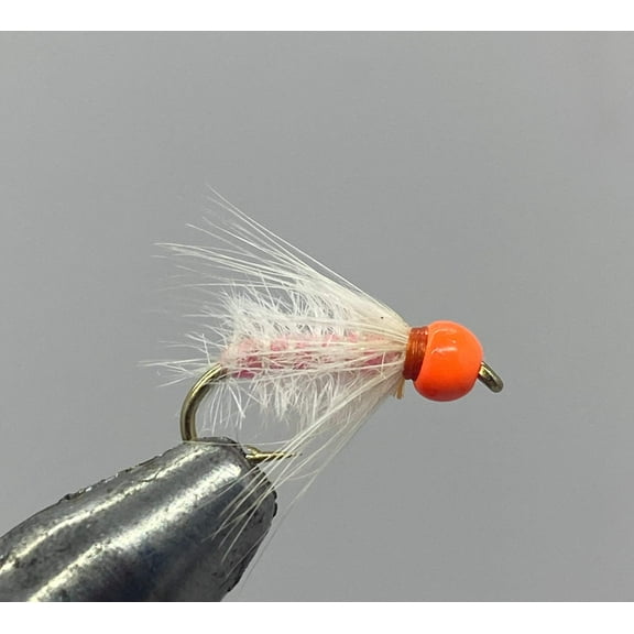 One Dozen (12) - Firebead Ray Charles Soft Hackle - Light Pink - Nymph
