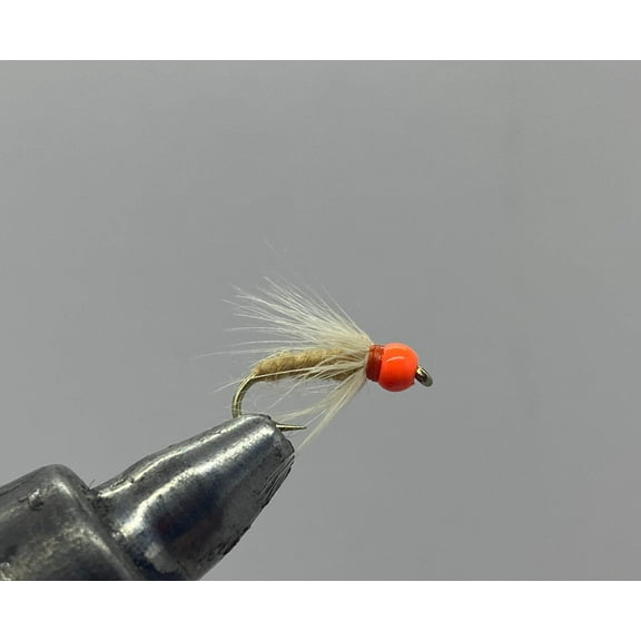 One Dozen (12) - Firebead Soft Hackle Sow Bug - Tan - Nymph