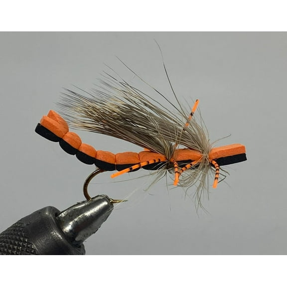 One Dozen (12) - Half Cocked Salmon Fly - Dry Fly