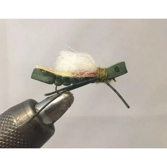 One Dozen (12) - White Cloud Hopper - Olive - Terrestrial