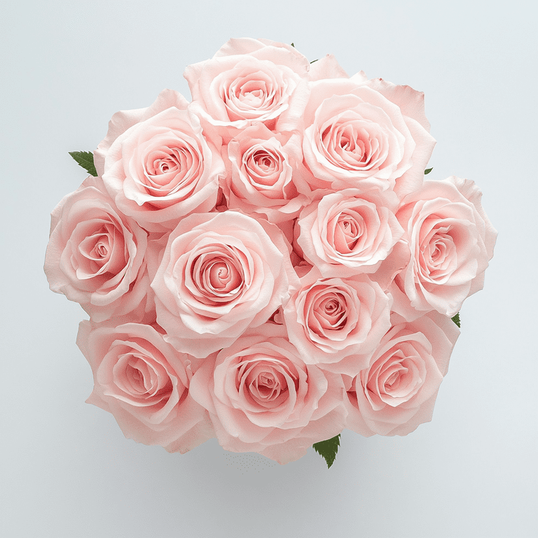 Globalrose Fresh Pink Roses Delivery, 12 Hand-Picked Stems, 22-24 Inches,  Greenhouse Shipped - Walmart.com