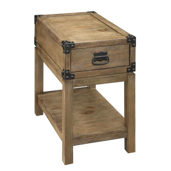 One Drawer Chairside Table