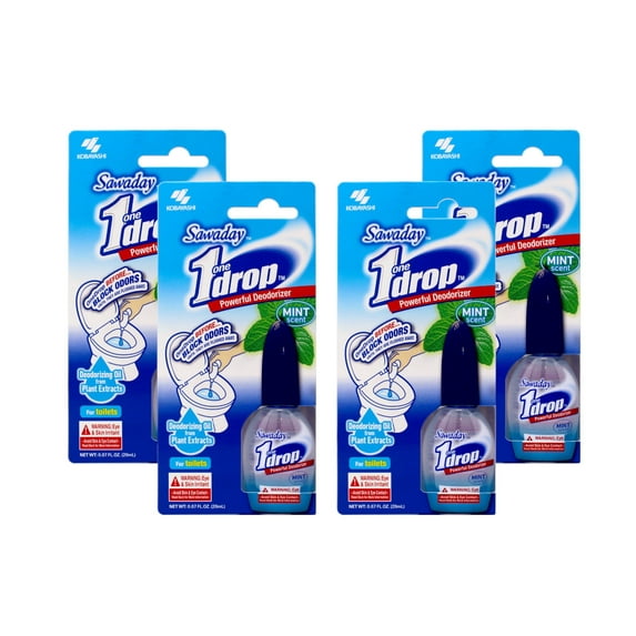 One-Drop Powerful Bathroom Deodorizer (Pack of 4)