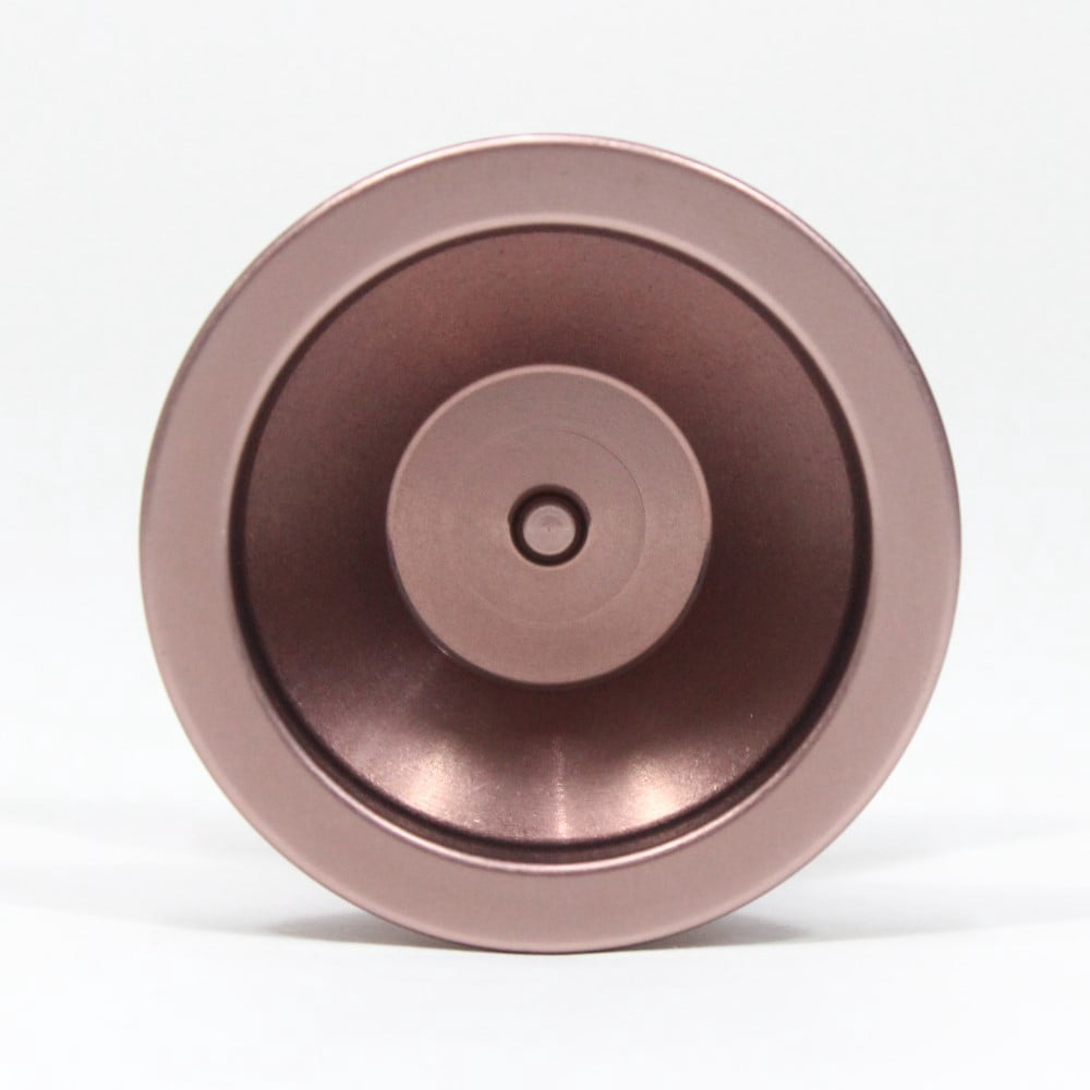 One Drop ThruLine Yo-Yo - 7075 Aluminum Yo-Yo (Brown)
