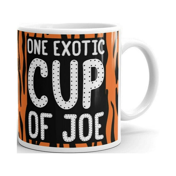 One Exotic Cup Of Joe office work coffee tea ceramic cup office work mug 11 Oz