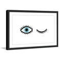 thumbnail image 1 of "One Eye Open" Framed Painting Print, 1 of 6