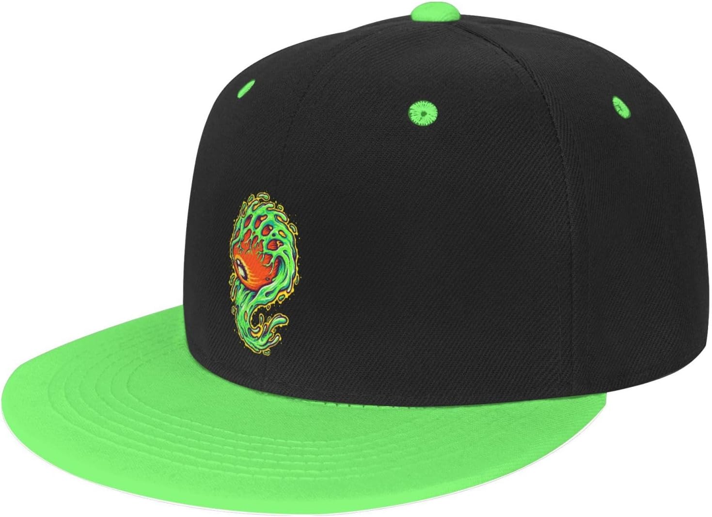One Eyed Monster Baseball Cap for Men Women Snapback Hat Trucker Flat Bill Caps Sun Hats Walmart