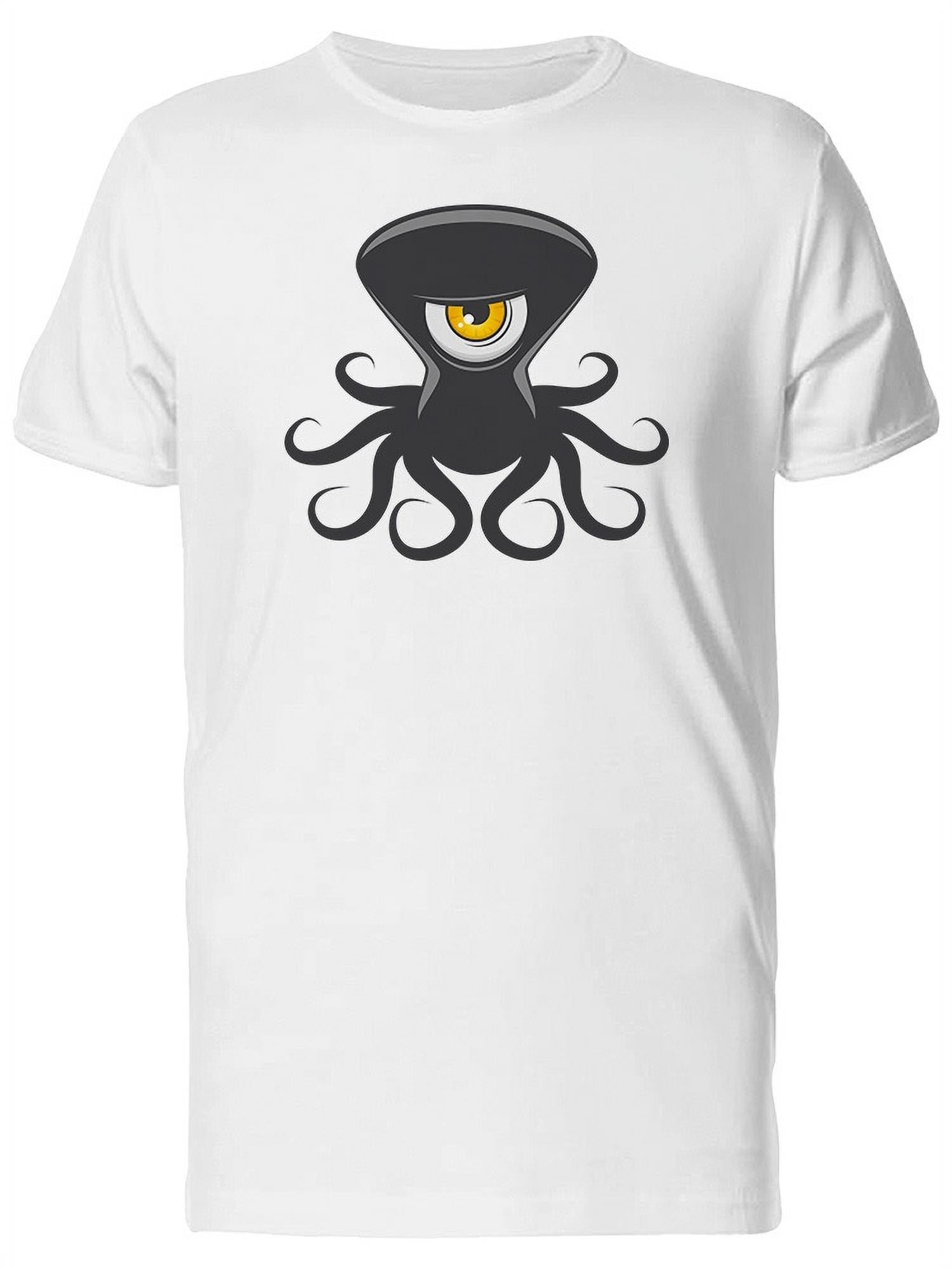 One Eyed Octopus TShirt Men Image by Shutterstock, Male XXLarge