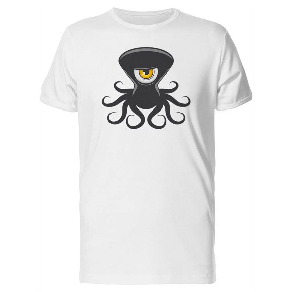 One Eyed Octopus T-Shirt Men -Image by Shutterstock, Male XX-Large