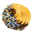 thumbnail image 1 of (One) Fake Cookie Butter Cookie w/  Chocolate & Sprinkles Prop Decoration Dezicakes, 1 of 9
