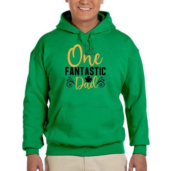 One Fantastic Dad Hoodie Men -Image by Shutterstock, Male x-Large