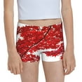 Easygdp Red Maple Leaf Girls Hipster Cotton Underwear Little Girls
