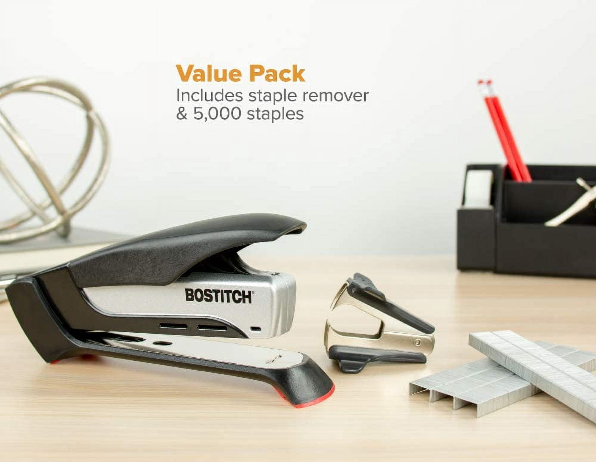 One-Finger Stapler with 25 Sheet Capacity, Jam- Office Stapler Value ...