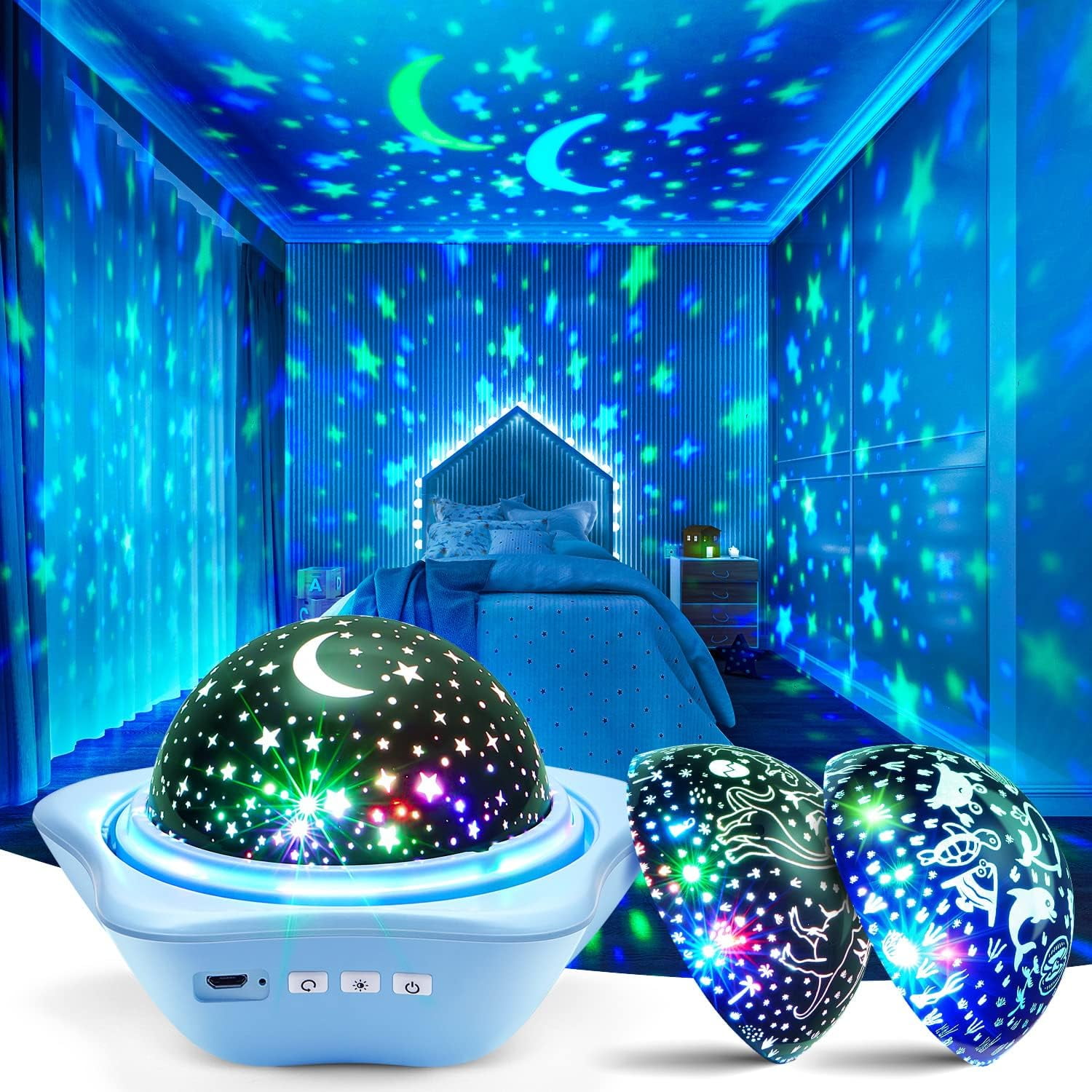 LED Galaxy Projector Night Light – My Sensory Space