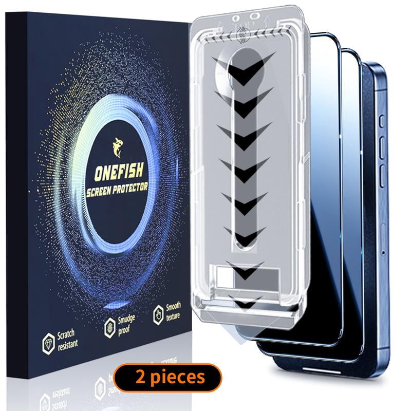 One Fish Luxury Privacy Screen Protector 2 Pack for iPhone ...