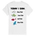 thumbnail image 1 of One Fish Two Fish - Today Saw One Fish - Men's Short Sleeve Graphic T-Shirt, 1 of 5