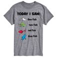 thumbnail image 1 of One Fish Two Fish - Today Saw One Fish - Men's Short Sleeve Graphic T-Shirt, 1 of 5