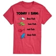 thumbnail image 1 of One Fish Two Fish - Today Saw One Fish - Men's Short Sleeve Graphic T-Shirt, 1 of 5
