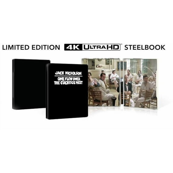 One Flew Over The Cuckoo's Nest (50th Anniversary) (Limited Edition Steelbook) (4K Ultra HD + Digital Copy) Warner, Drama
