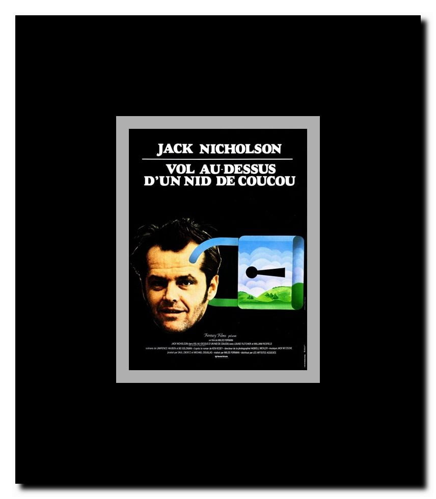 One Flew Over the Cuckoo's Nest Framed Movie Poster