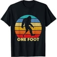 thumbnail image 1 of One Foot Bigfoot Prosthetics Amputated Disability T-Shirt, 1 of 5