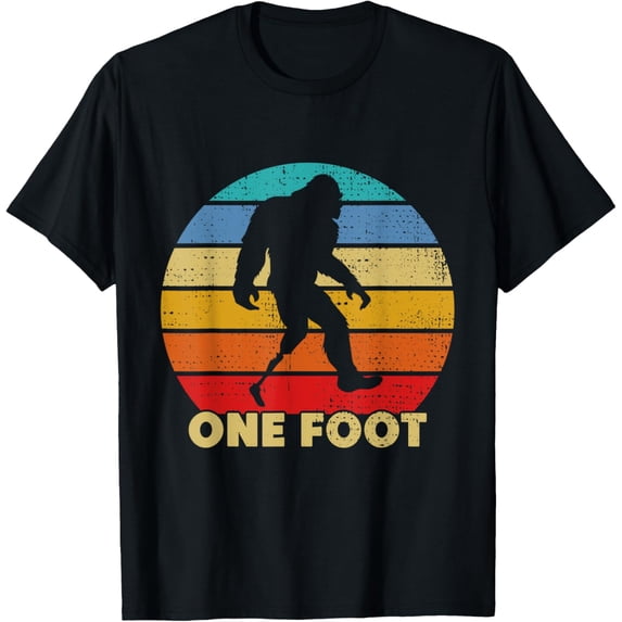 One Foot Bigfoot Prosthetics Amputated Disability T-Shirt