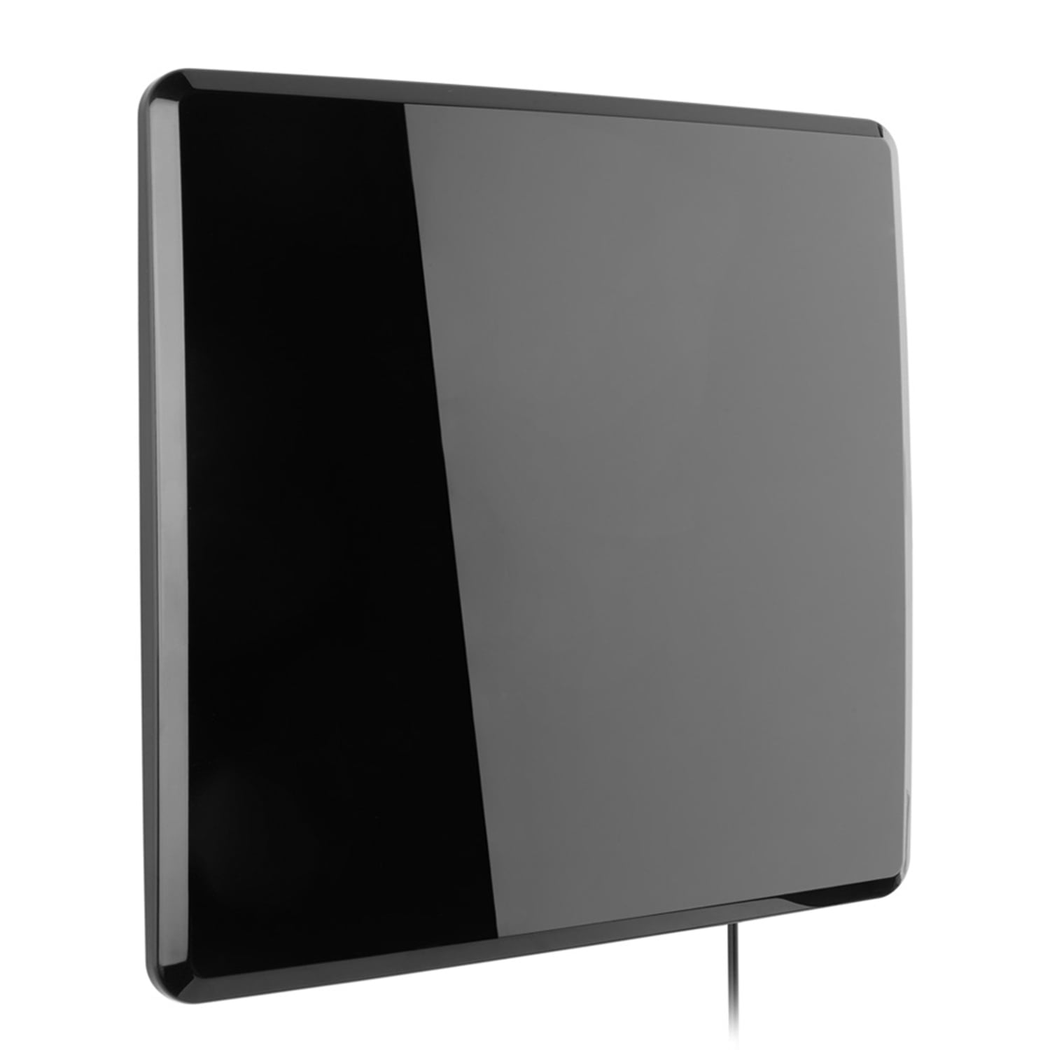 One For All Amplified Indoor Digital TV Antenna with up to 50-Mile Reception Range, Black, 15438, A715438A0700001
