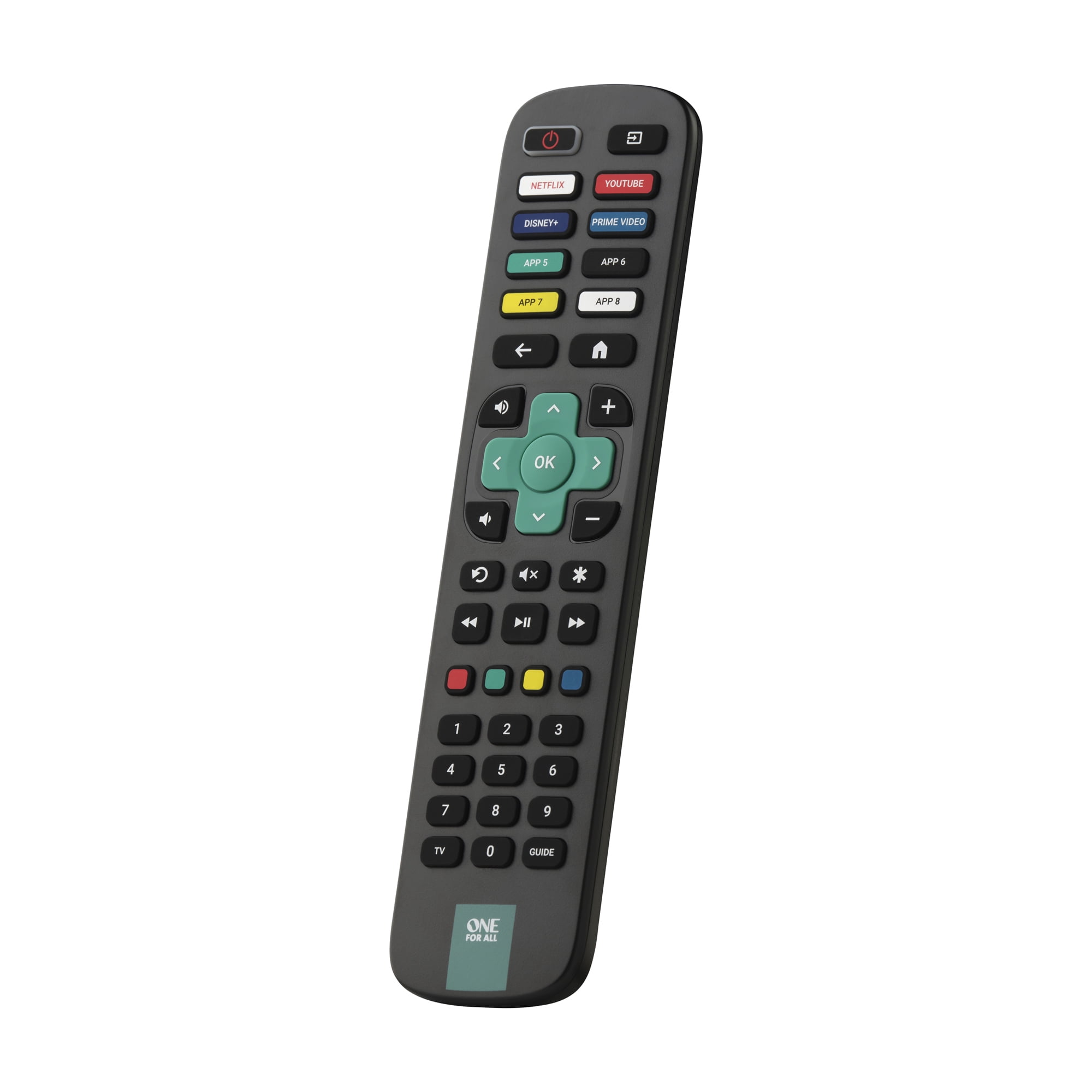 One For All Replacement Remote for Roku TVs, Black, URC 4923 - Walmart ...