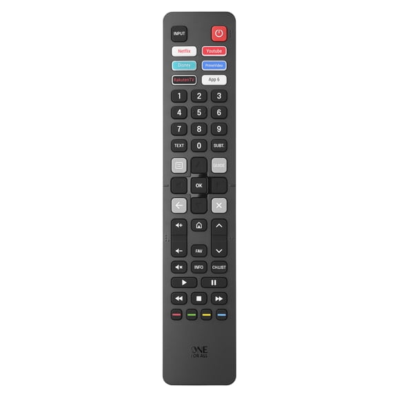 One For All Replacement Remote for Hisense TVs, URC4916