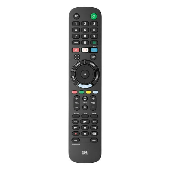 One For All URC4812 Replacement Remote for Sony TVs