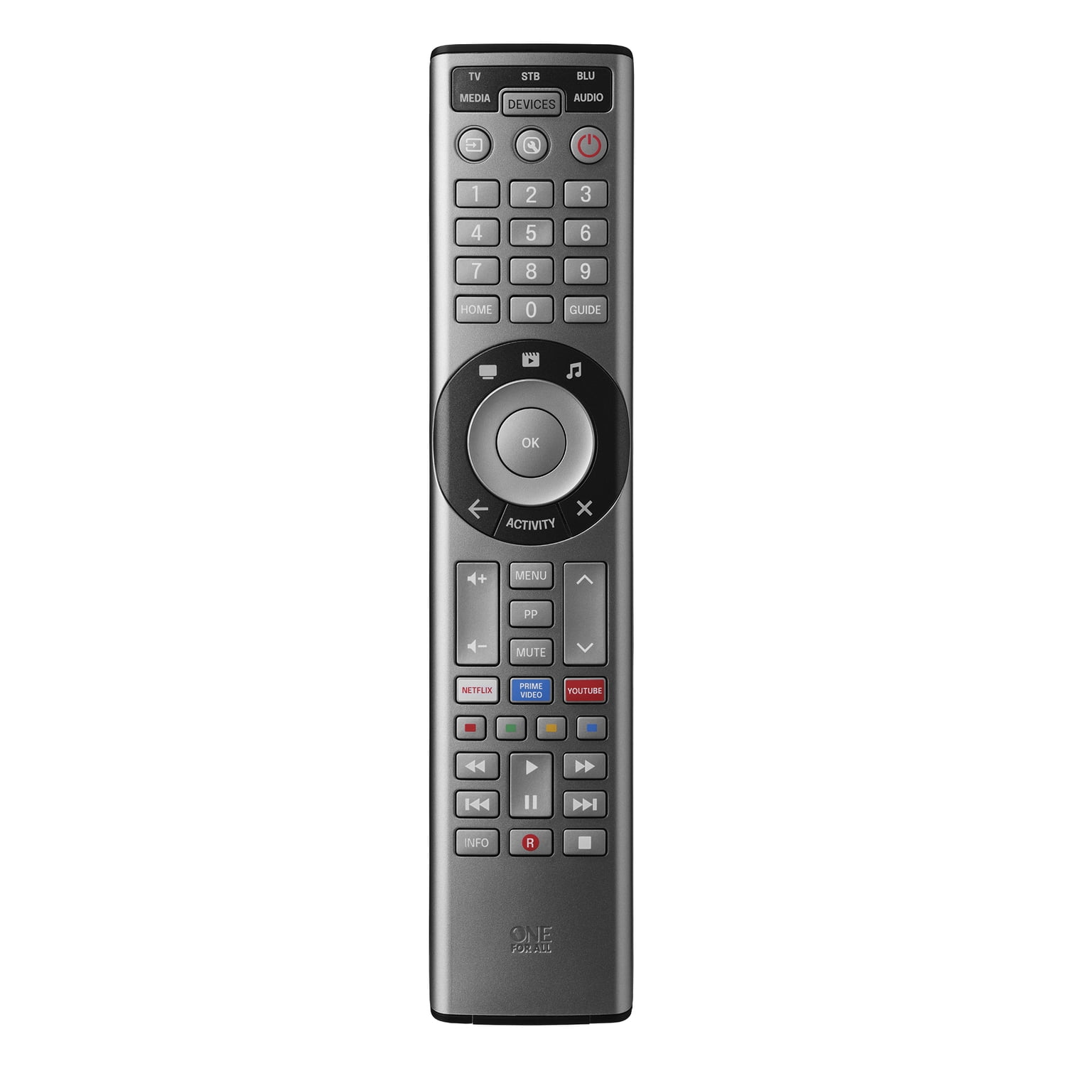 One For All Smart Control Pro 5-Device TV Remote