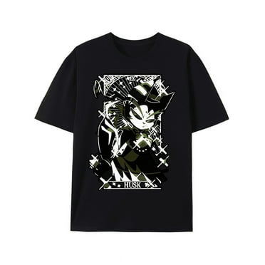 One Funny Hazbin Hotel Graphic T-Shirt Men's Short Sleeve Tee for Movie Fans Black, 335376, Collection, Humorous Gift for Him
