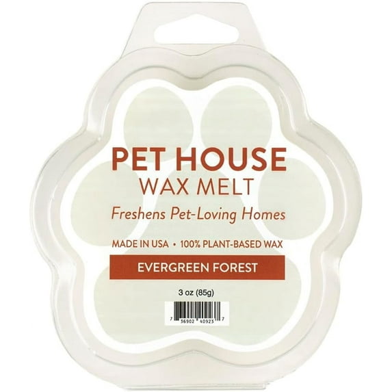 One Fur All Pet House Wax Melts, Evergreen Forest, 2 Count, 2 Pack