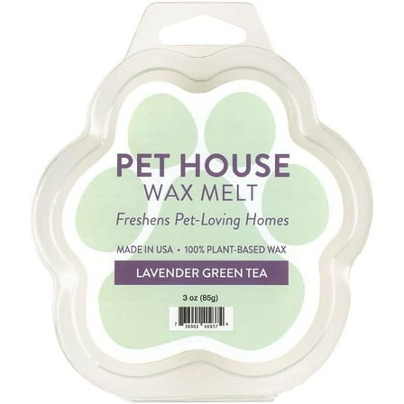 One Fur All Pet House Wax Melts, Lavender Green Tea, 2 Count, 2 Pack