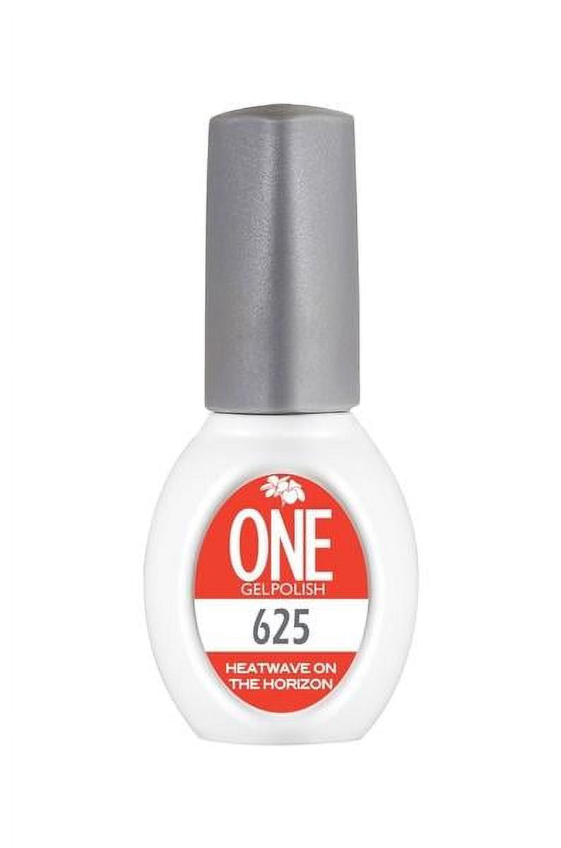 One Gel, Premium Gel Polish Color, Long Lasting Formula For Manicure, Pedicure, Salon, and Spa, 0.5oz (Heat Wave On The Horizon, 625) - image 1 of 5