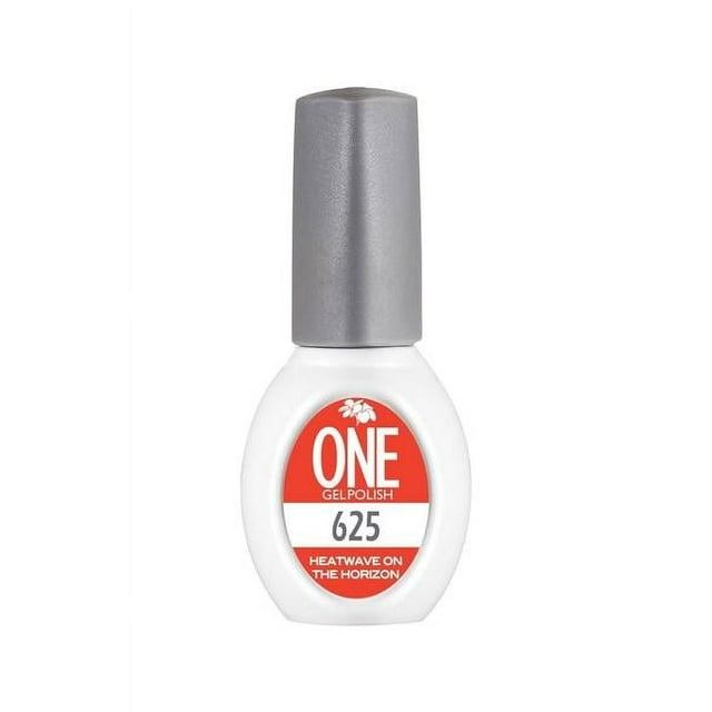 One Gel, Premium Gel Polish Color, Long Lasting Formula For Manicure, Pedicure, Salon, and Spa, 0.5oz (Heat Wave On The Horizon, 625)
