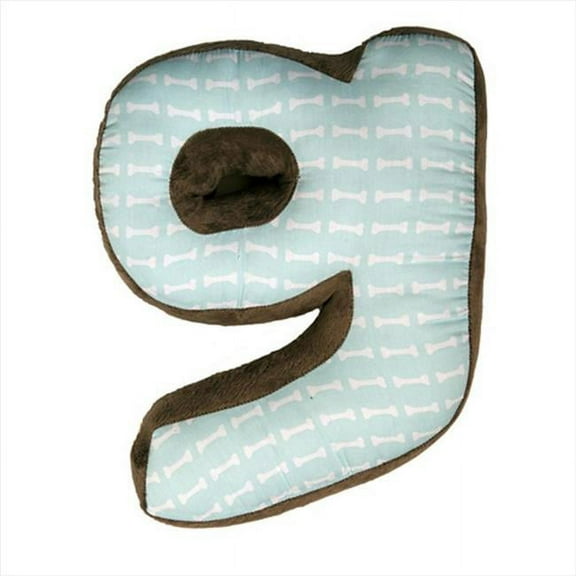One Grace Place 10-33058G Puppy Pal Boy Letter Pillow G