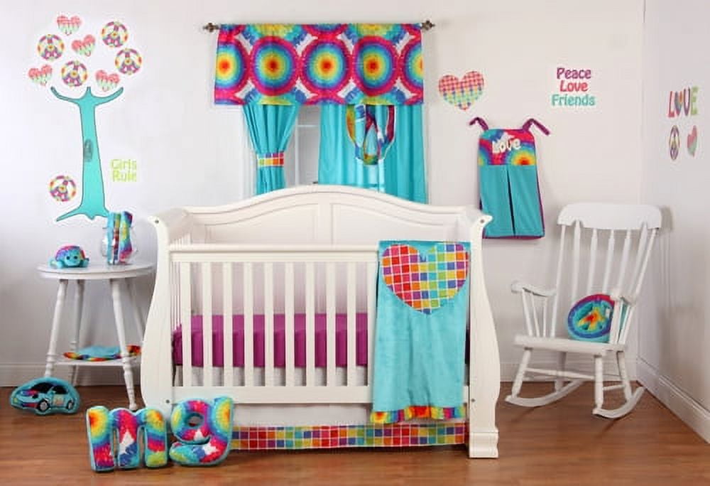 Tie dye baby clearance bedding