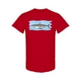thumbnail image 1 of One Gray Shark T-Shirt Men -Image by Shutterstock, Male Large, 1 of 2