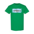 thumbnail image 1 of One Gray Shark T-Shirt Men -Image by Shutterstock, Male Small, 1 of 2